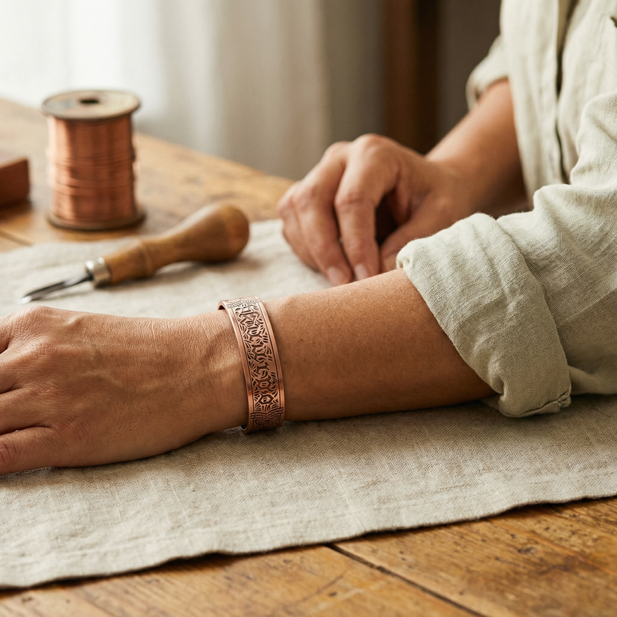 Bracelet en cuivre Dérive de Vera