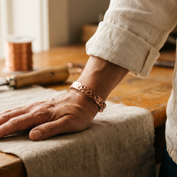 Bracelet en cuivre Sillon de Vera