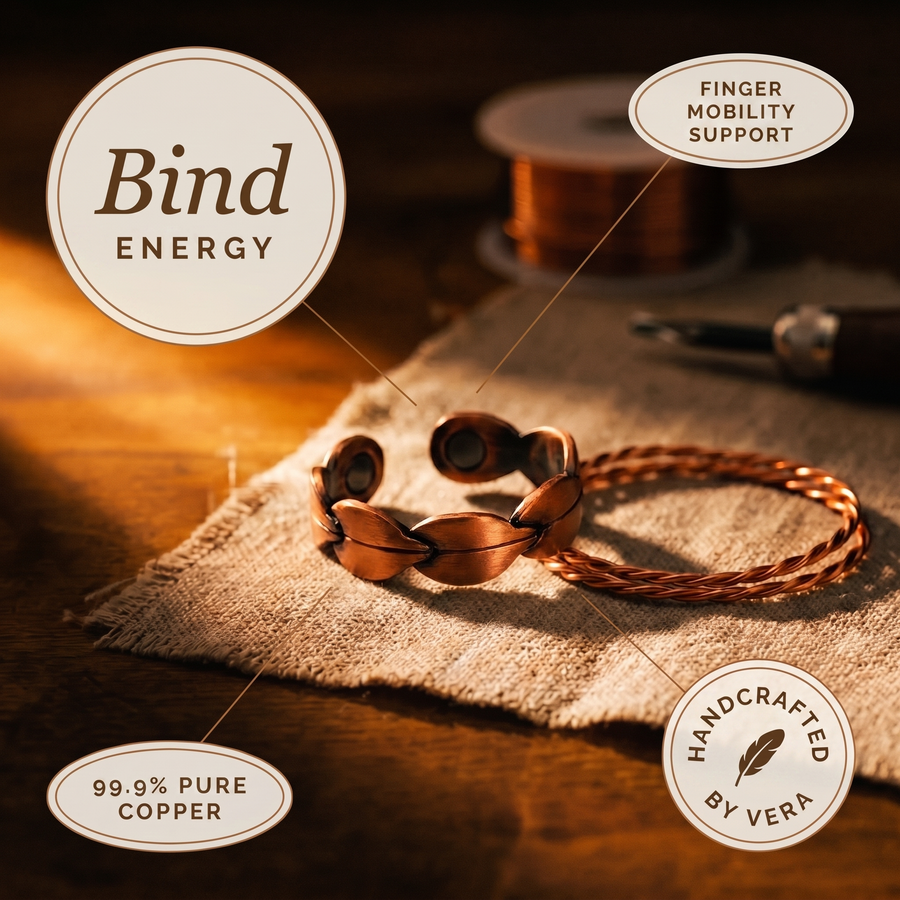 Bague en cuivre Lien de Vera