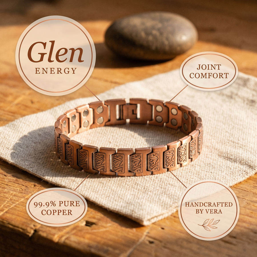 Bracelet en cuivre pour homme Combe de Vera