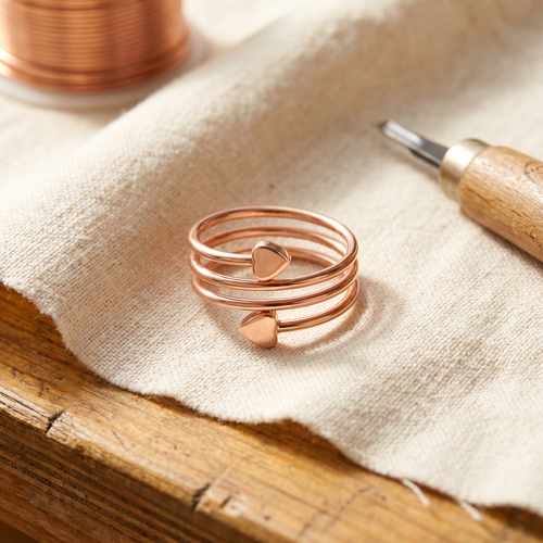Bague en cuivre Havre de Vera