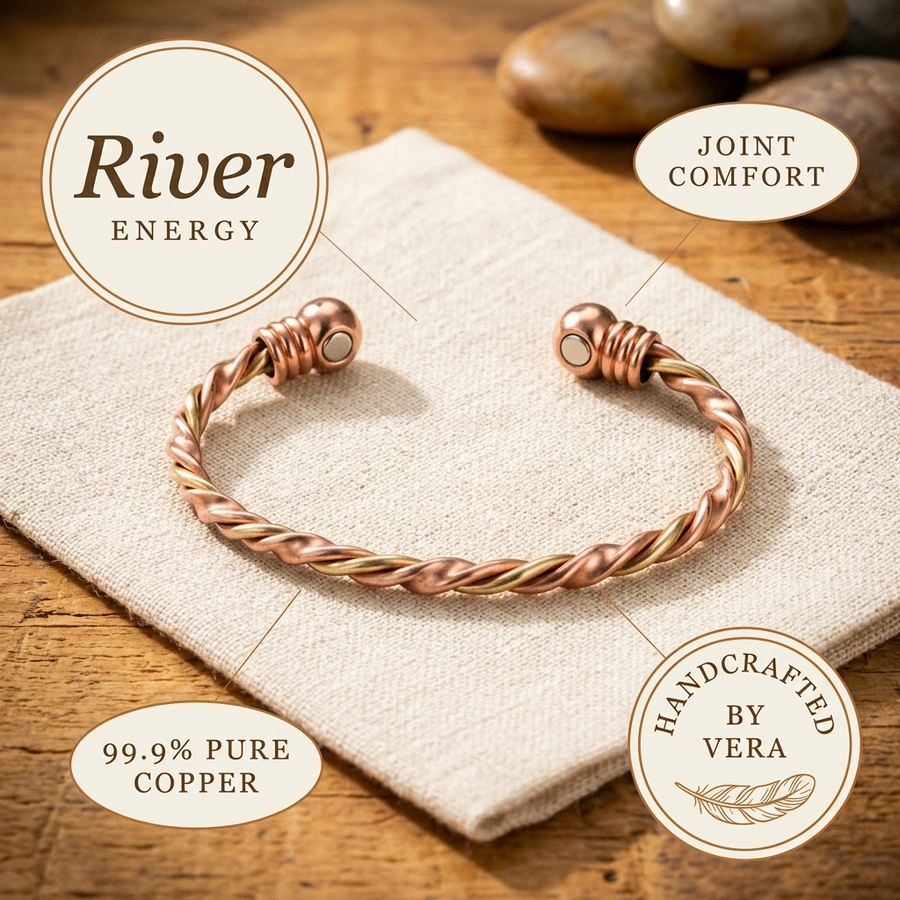 Bracelet en cuivre Rivière de Vera