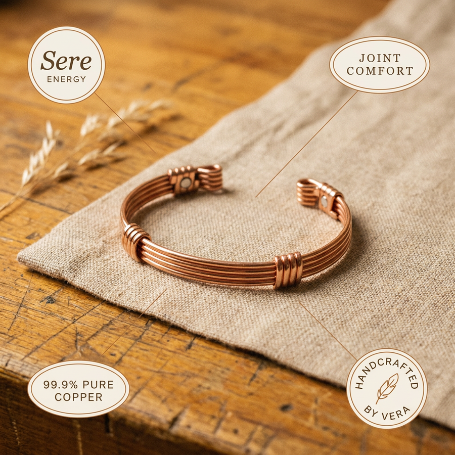 Bracelet en cuivre Aride de Vera