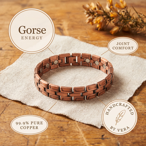 Bracelet en cuivre pour homme Ajonc de Vera