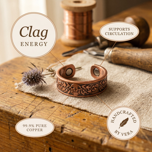 Bague en cuivre Argile de Vera