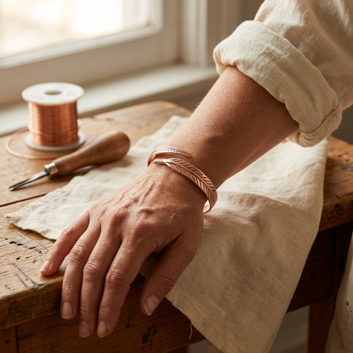 Bracelet en cuivre Racine de Vera