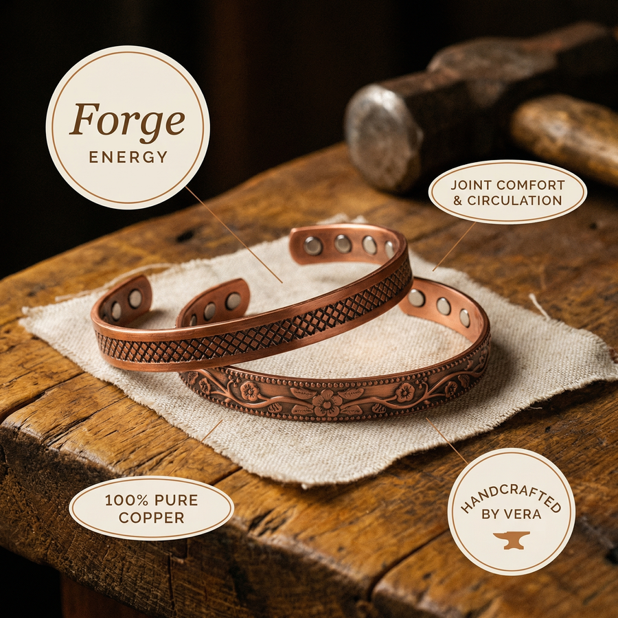 Parure en cuivre Forge de Vera