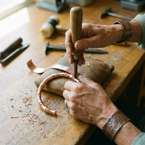 Bracelet en cuivre Bosquet de Vera