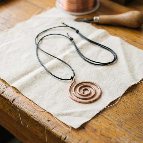 Collier en cuivre Plateau de Vera