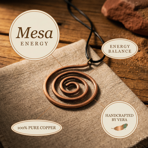Collier en cuivre Plateau de Vera