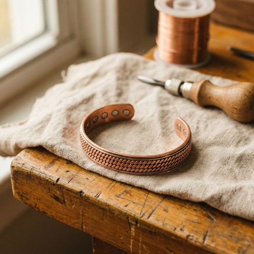 Bracelet en cuivre Vague de Vera