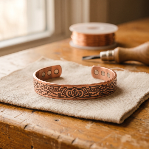 Bracelet en cuivre Mousse de Vera