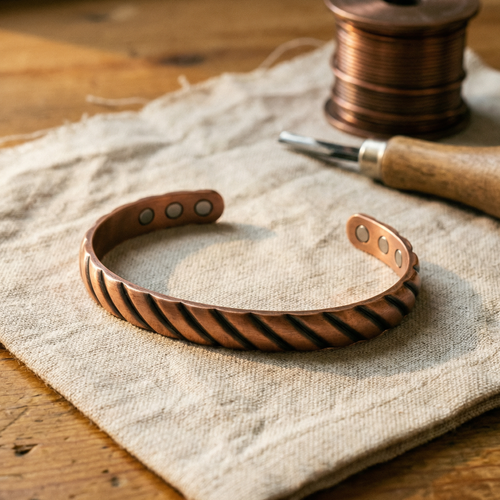 Bracelet en cuivre Épine de Vera