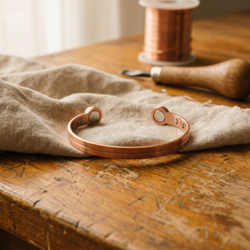 Bracelet en cuivre Mèche de Vera