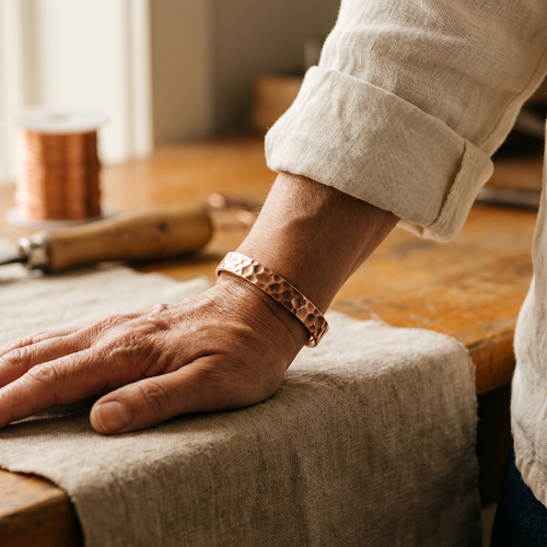 Bracelet en cuivre Sillon de Vera