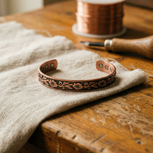 Bracelet en cuivre Vigne de Vera