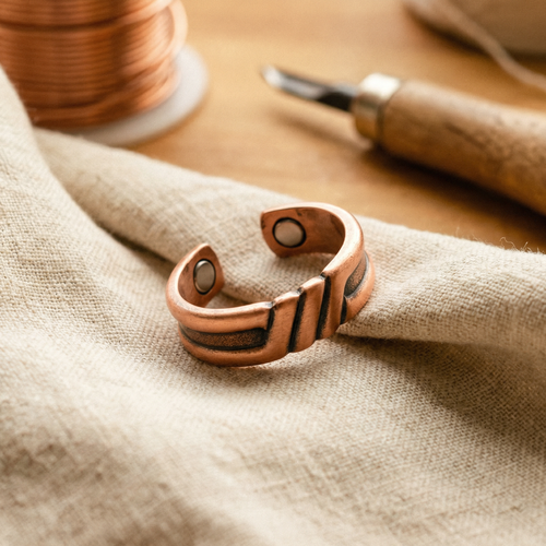 Bague en cuivre Tourbe de Vera