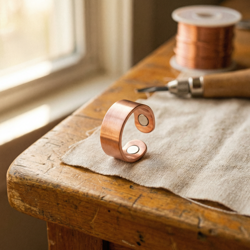 Bague en cuivre Soudure de Vera