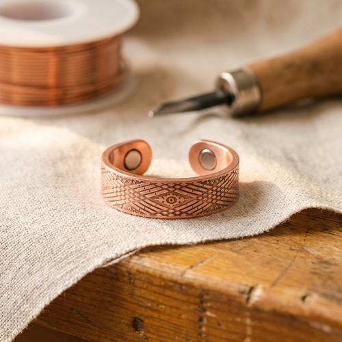 Bague en cuivre Taillis de Vera
