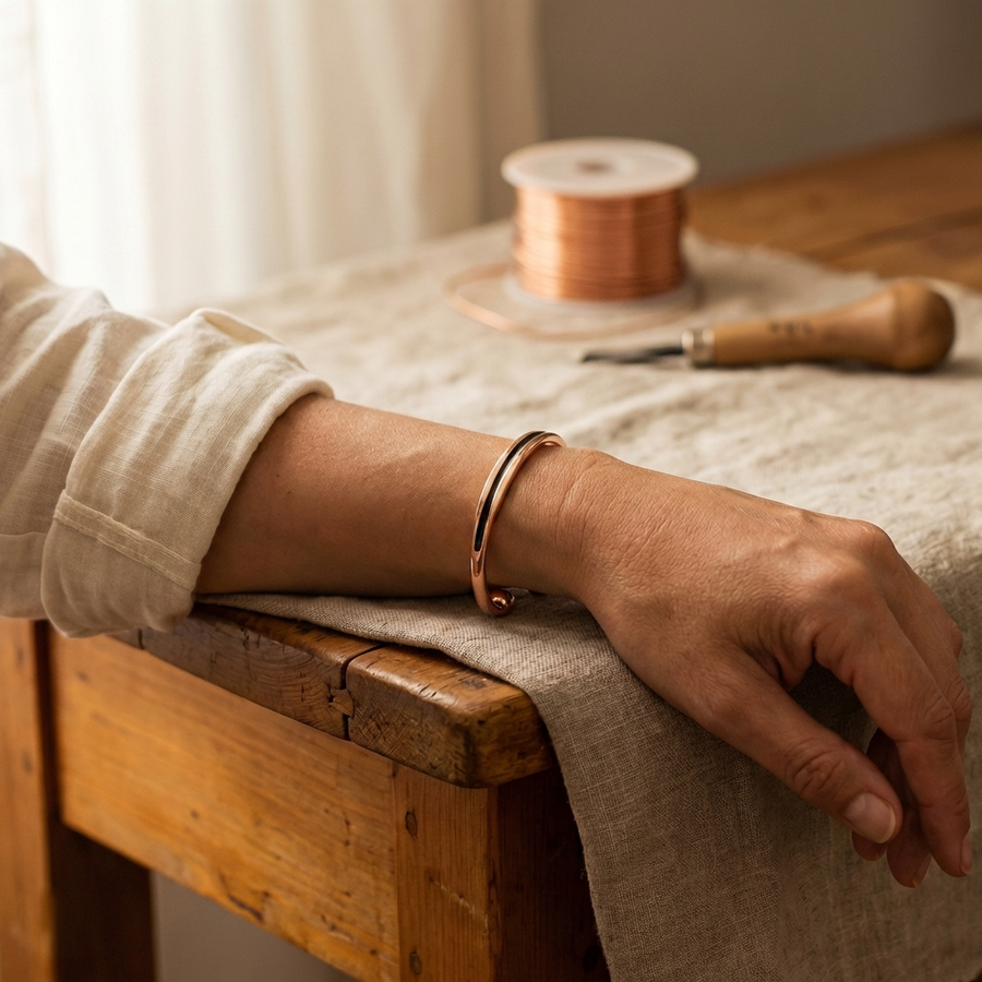 Bracelet en cuivre Veine de Vera