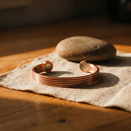 Bracelet en cuivre Arête de Vera