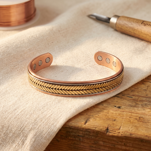 Bracelet en cuivre Moisson de Vera