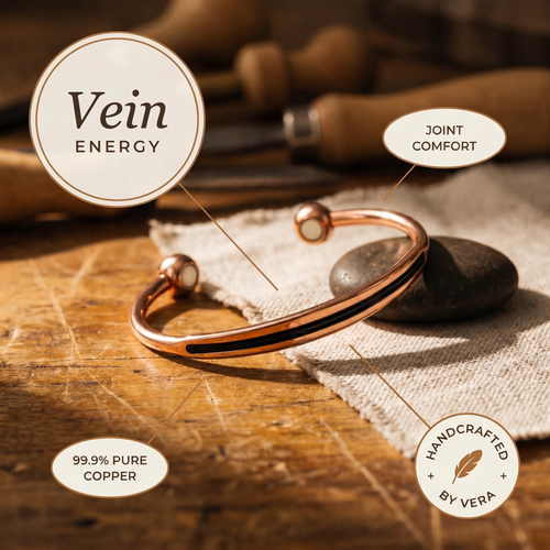 Bracelet en cuivre Veine de Vera