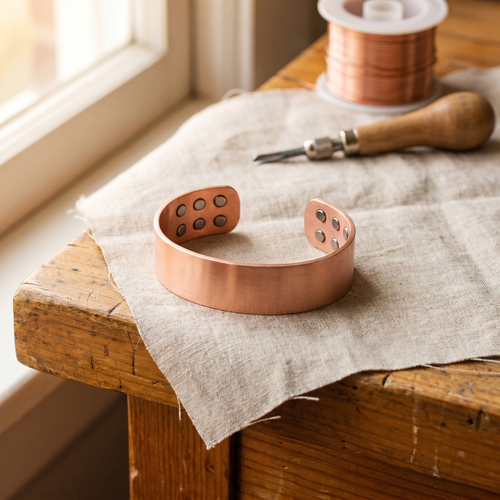 Bracelet en cuivre Enclume de Vera