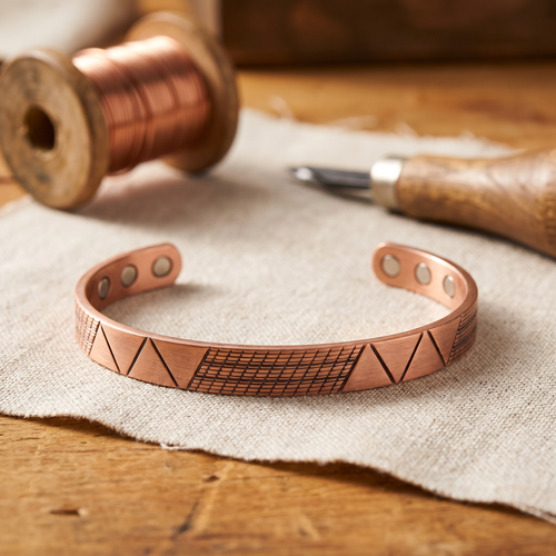 Bracelet en cuivre Crête de Vera