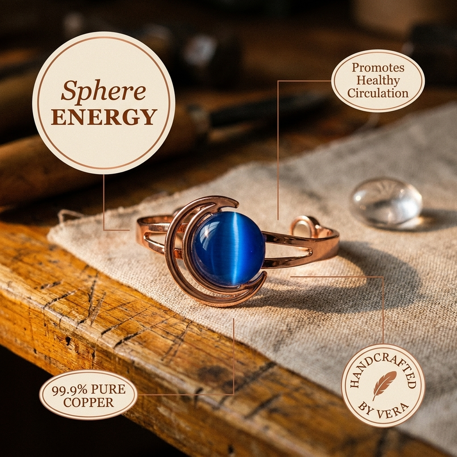 Bracelet en cuivre Sphère de Vera