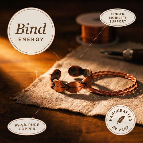 Bague en cuivre Lien de Vera