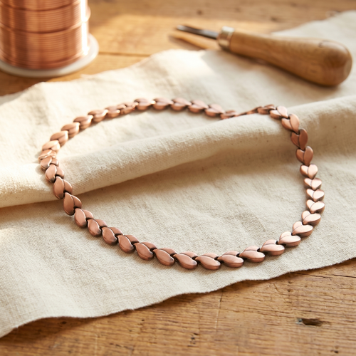Collier en cuivre Églantier de Vera