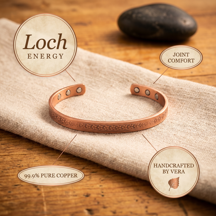 Bracelet en cuivre Lac de Vera