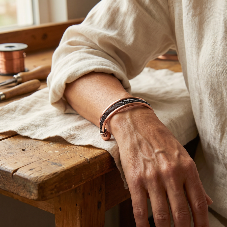 Bracelet en cuivre Cairn de Vera