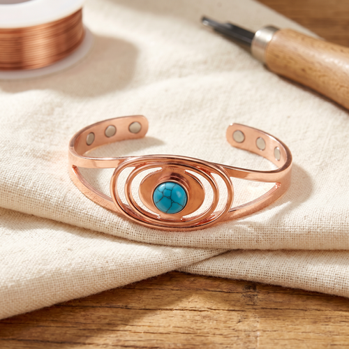 Bracelet en cuivre Laîche de Vera