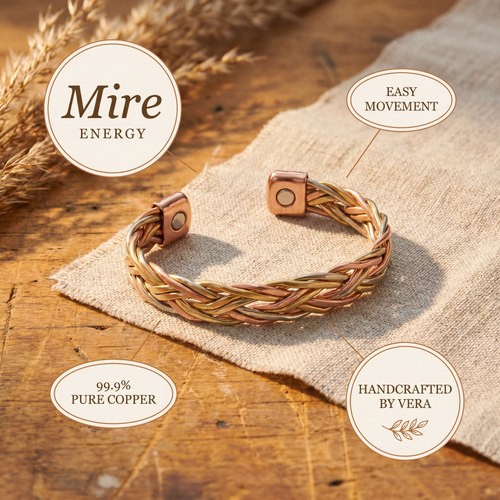Bracelet en cuivre Bourbier de Vera