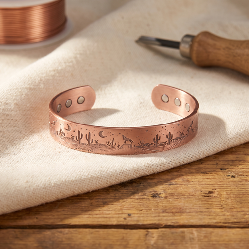 Bracelet en cuivre Crique de Vera