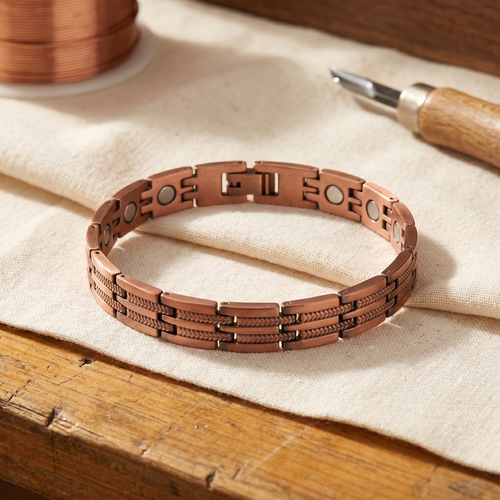 Bracelet en cuivre pour homme Pic de Vera
