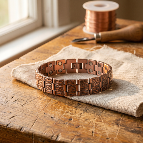 Bracelet en cuivre pour homme Gravier de Vera