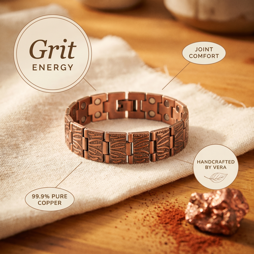 Bracelet en cuivre pour homme Gravier de Vera