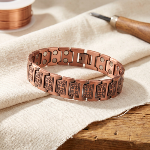 Bracelet en cuivre pour homme Rafale de Vera