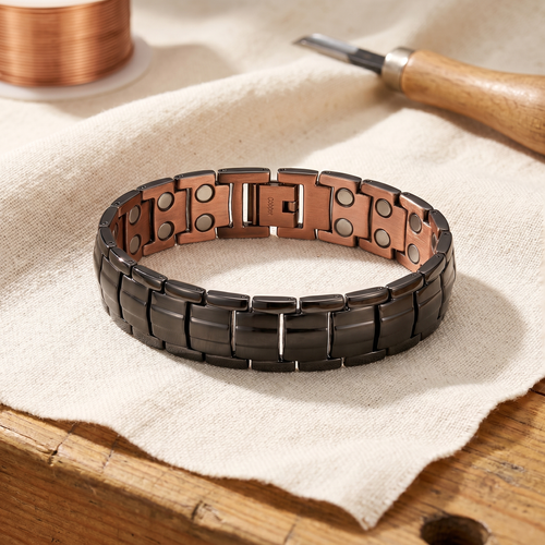 Bracelet en cuivre pour homme Ocre de Vera