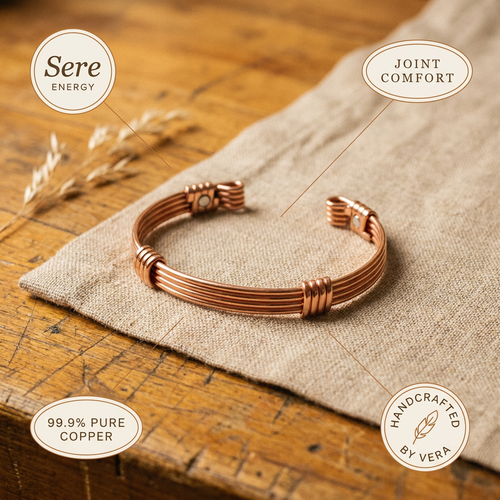 Bracelet en cuivre Aride de Vera